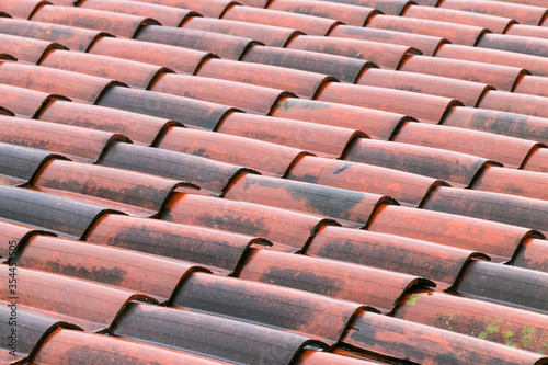 red roof tiles look like silent witnesses