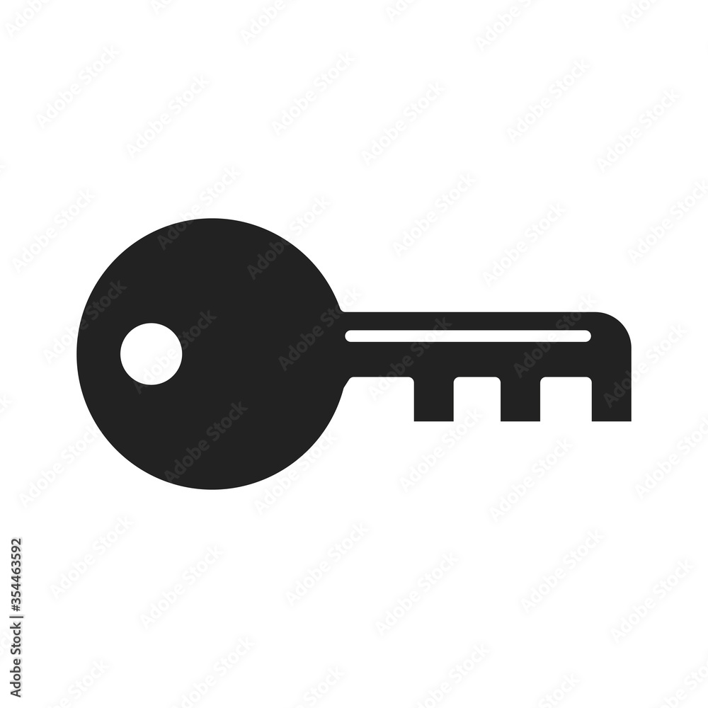 cyber security and information or network protection key lock silhouette style icon cyber security and information or network protection key lock silhouette style icon