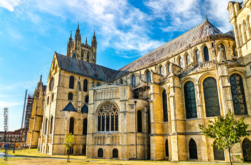 Cuadro en lienzo Canterbury Cathedral, UNESCO world heritage in Kent, England