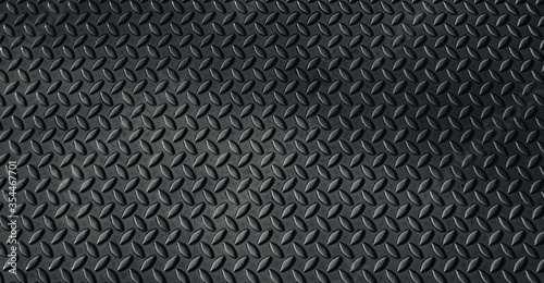 Wallpaper Mural metal sheet with dark vignette steel background. Torontodigital.ca