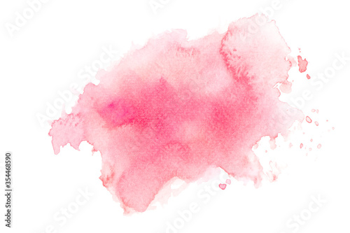 pink watercolor background