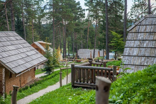 Εκτύπωση καμβά Glamping site at Lake Bloke, Nova Vas, Slovenia