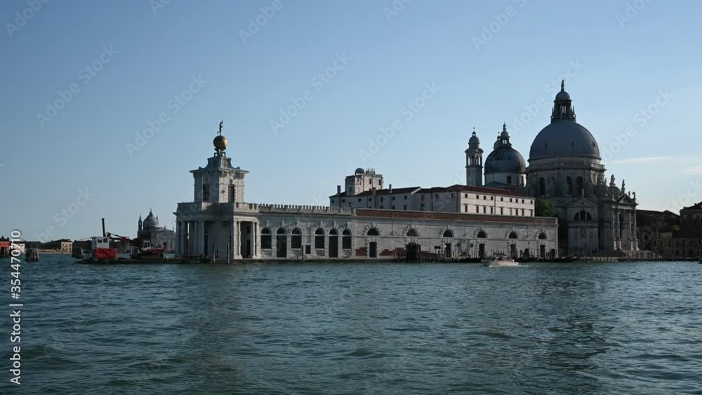 Venice, Italy - Historic buildings between the canals of the lagoon city Venice, Italy - Historic buildings between the canals of the lagoon city