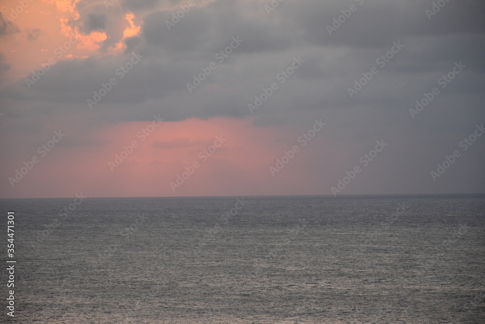 atardecer mar de la habana cuba