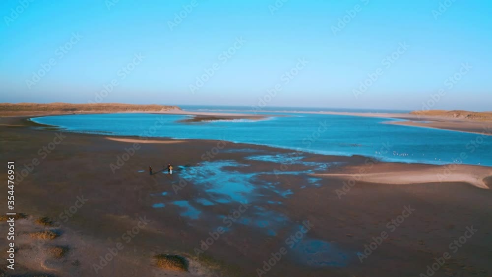 The Slufer on Texel in The Netherlands The Slufer on Texel in The Netherlands