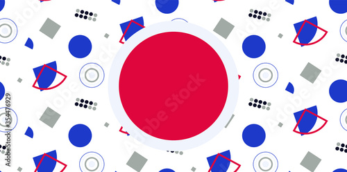 Memphis geometric shapes patterns. Memphis design elements. Retro funky graphic, 90s trends designs and vintage geometric print illustration element. Colorful memphis style backgrounds vector.