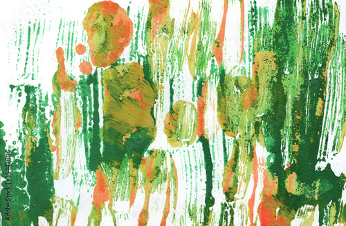 Backgrounds textures Very dark cyan and Bright red. Hand-painted painting gouache. Perfect design for banner, Web, textile, backgrounds, packaging, posters, brochures, wallpapers, covers etc.