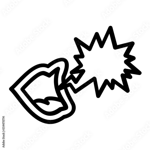 Vape Smoke Concept, Spitting vector icon design, Addiction and bad habits symbols on white background 