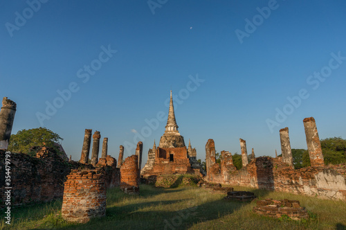 Ayutthaya UNESCO World Heritage Site  old ruins of Siam temples