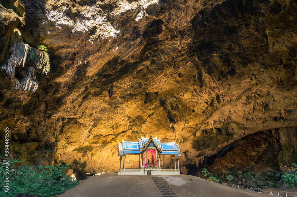 Khuha Kharuehat Pavilion inside Phraya Nakhon Cave in Thailand