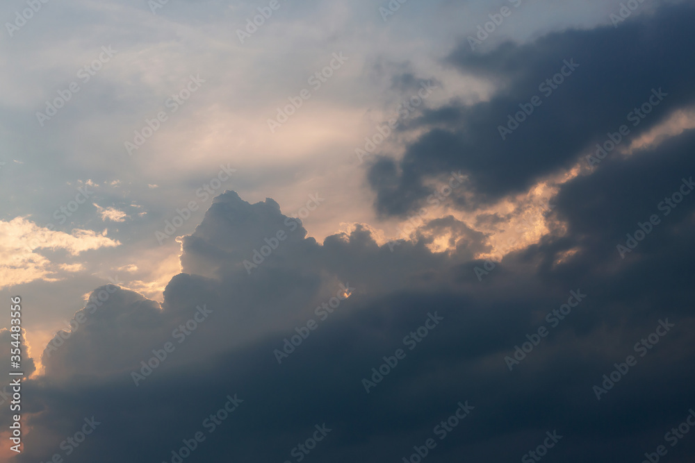 Background of dark clouds before a thunder-storm Background of dark clouds before a thunder-storm
