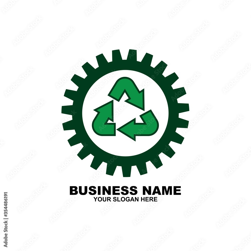 zero waste recycling symbol icon logo design template
zero waste recycling symbol icon logo design template