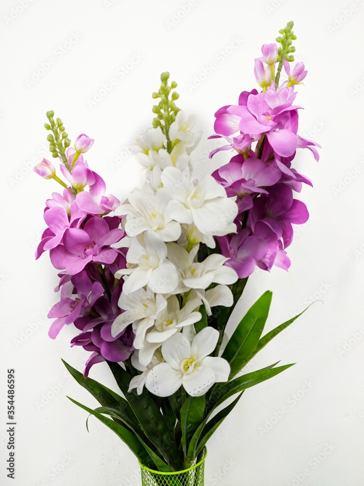 flower bouquet isolated on white background