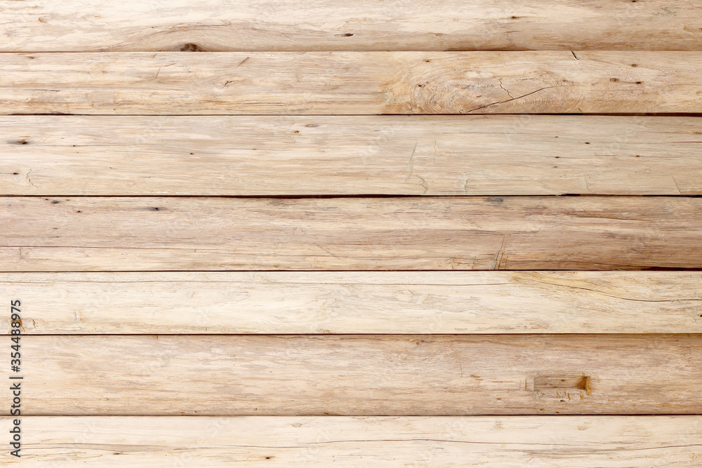 Fototapeta premium Old wooden planks wall vintage texture background