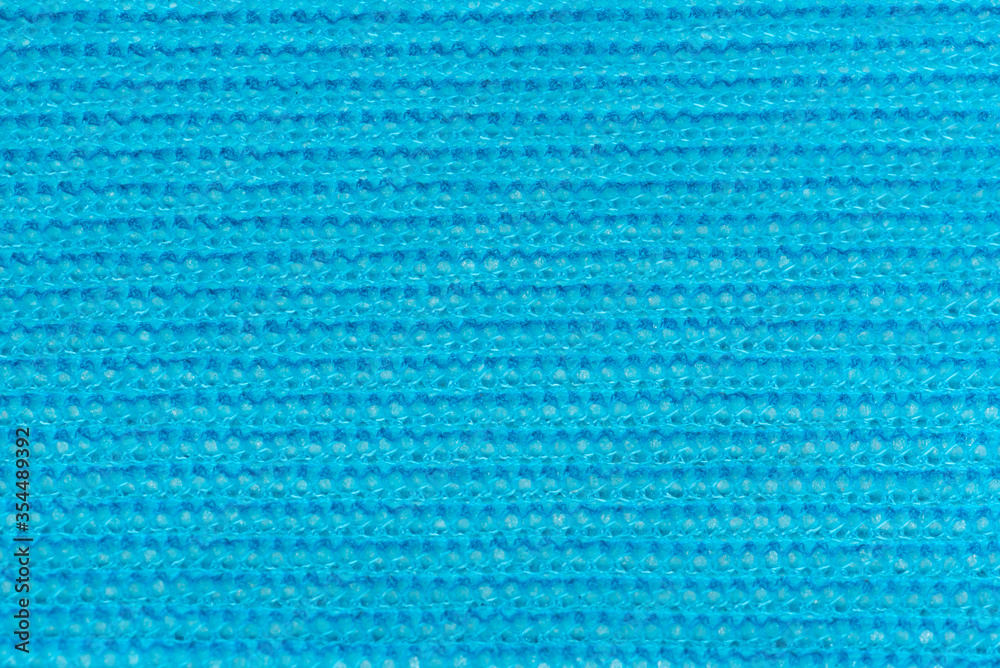 Close up pattern of blue color Air purifier filter