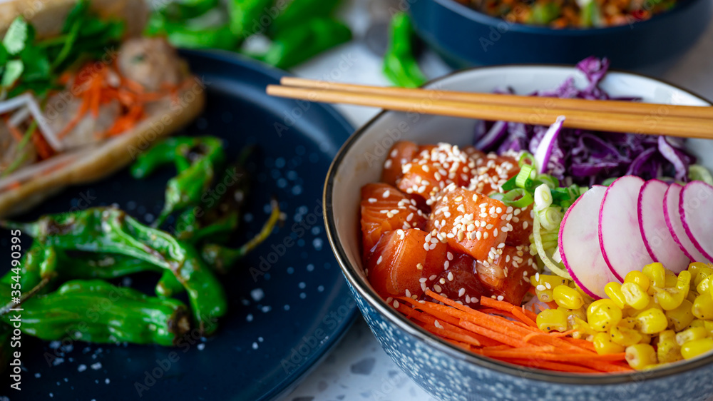 Asian meal Asian meal