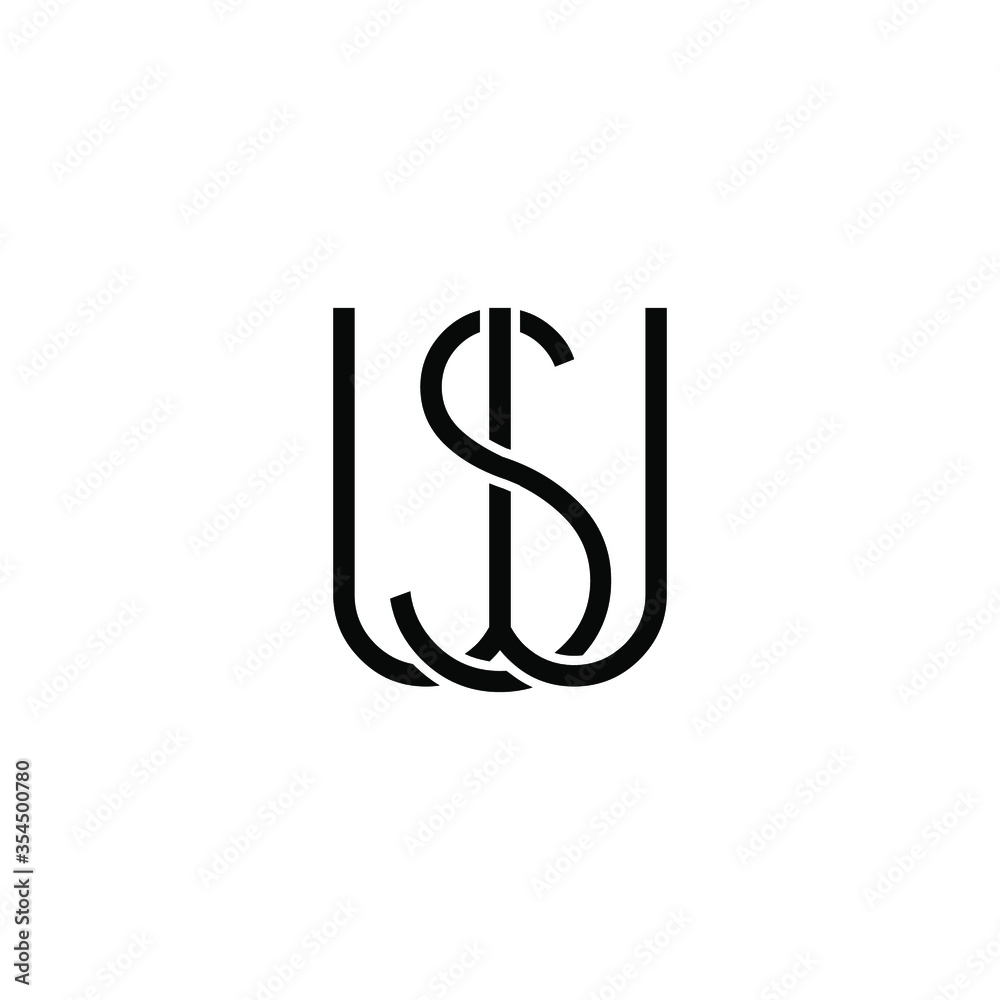 sw letter original monogram logo design sw letter original monogram logo design
