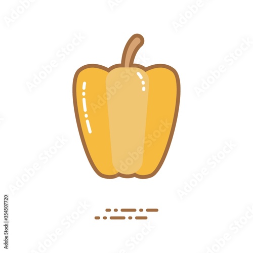 Yellow capsicum