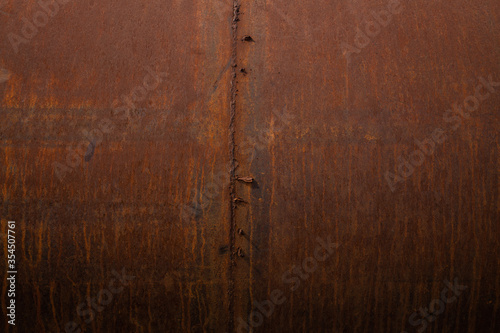 Grunge rusted metal texture, rust, and oxidized metal background. Old metal iron panel