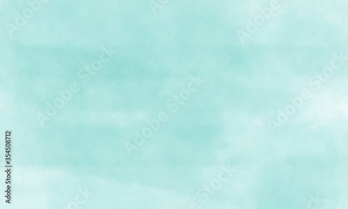 Abstract green watercolor texture design background