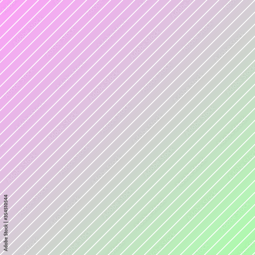 Obraz premium Diagonal lines pattern, color background.