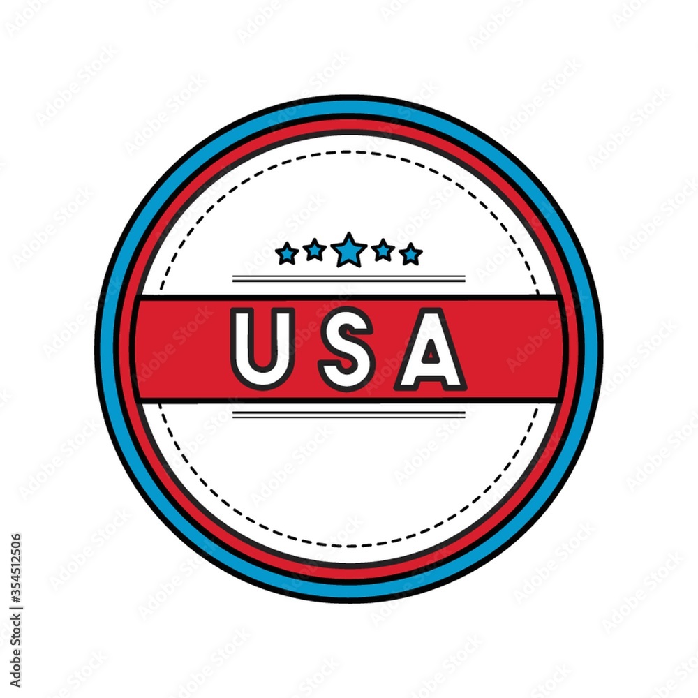 United States of America logo design