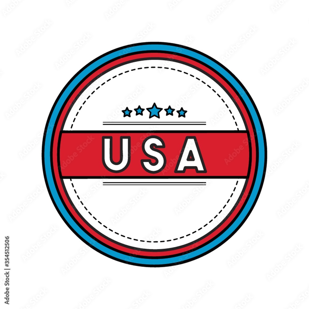 United States of America logo design United States of America logo design