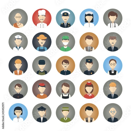 People icon set