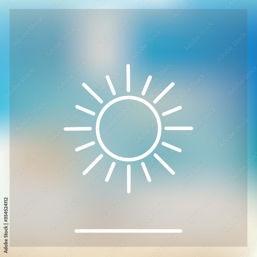 Sun icon Sun icon