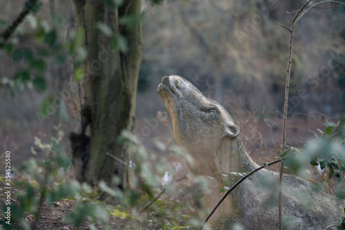 Crystal Palace Dinosaurs in Crystal Palace Park, London, England, United Kingdom photo