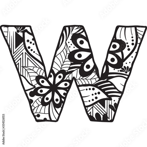 Letter W