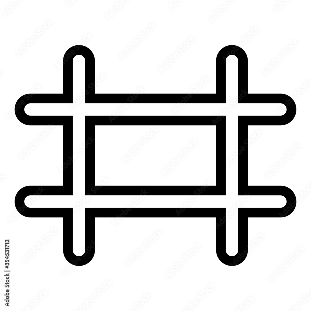 Fence code icon Fence code icon