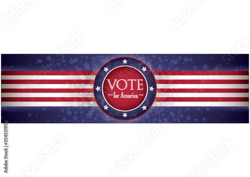 USA election banner