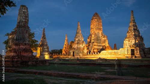 Ayutthaya, Thailand - August 23th 2015: Ayutthaya is the former capital of Phra Nakhon Si Ayutthaya province in Thailand. In 1767, the city was destroyed by the Burmese army. © Fero