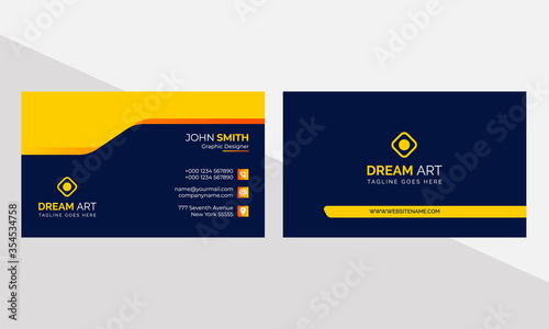 business card template design