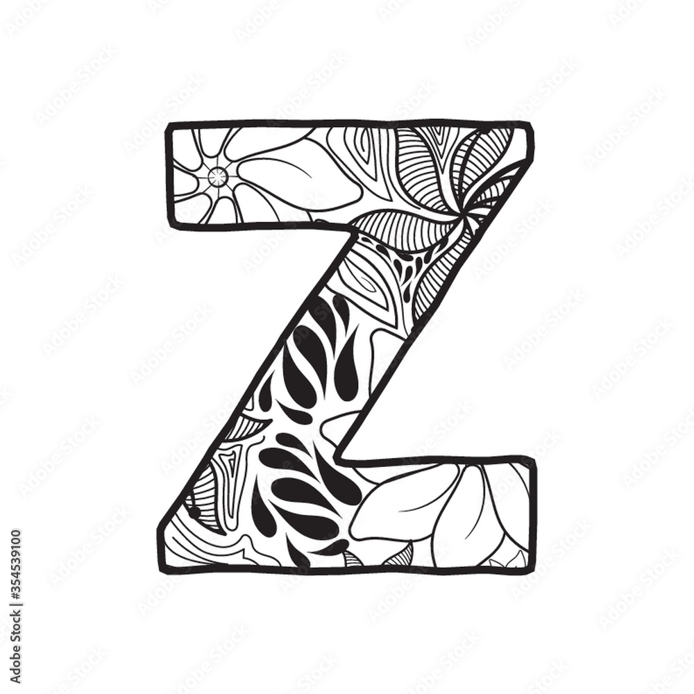 Obraz premium Letter Z