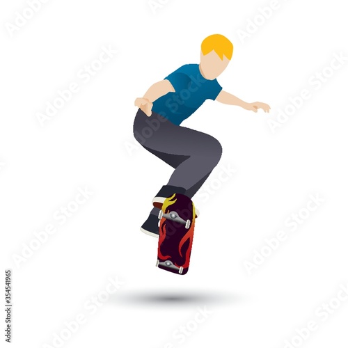 Man skating