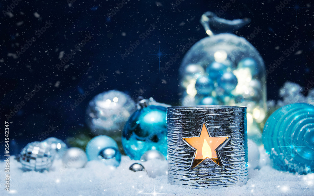 Merry Christmas and Happy New Year, Holidays greeting card, blurred bokeh background Merry Christmas and Happy New Year, Holidays greeting card, blurred bokeh background