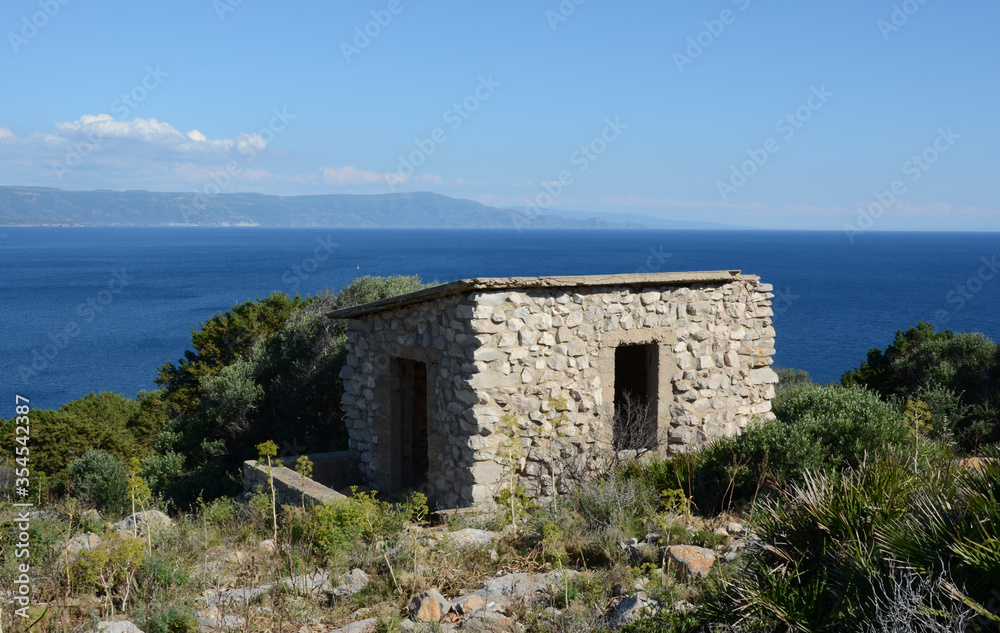 old building at punta giglio old building at punta giglio