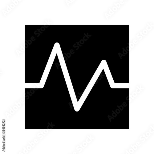 Seismograph icon design