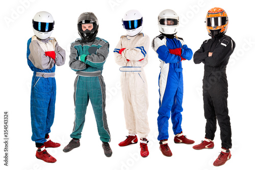 Fotografia Racing drivers