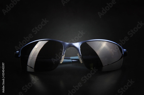 stylish sunglasses for men with black background