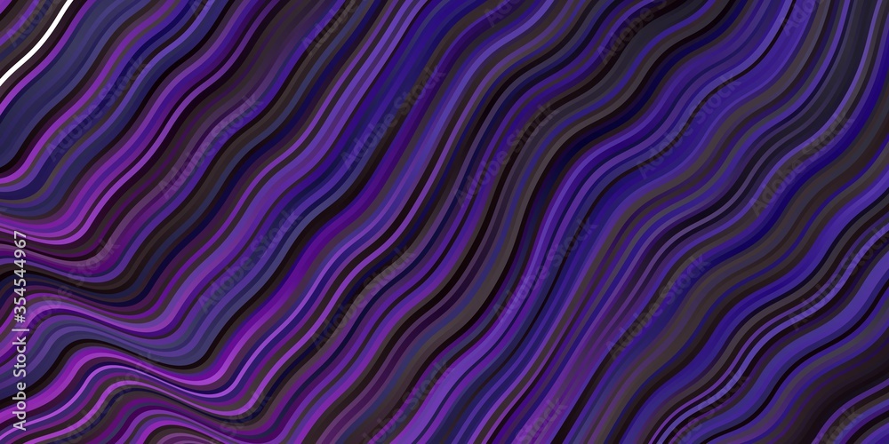 Obraz premium Dark Pink vector texture with circular arc.