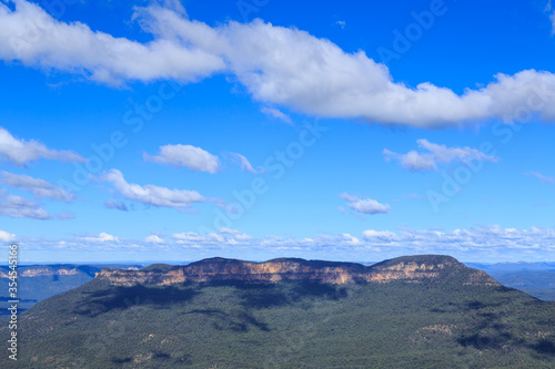 Mount Solitary in the Blue Mountains, New South Wales, Australia