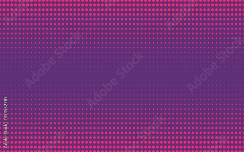 Vector colorful background with dots in pop art style