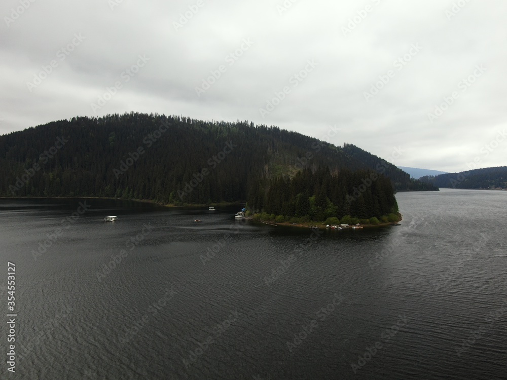 Aerial photos of lake Belis, a very beautiful place, with beautiful scenery and people can relax and breath the fresh air Aerial photos of lake Belis, a very beautiful place, with beautiful scenery and people can relax and breath the fresh air