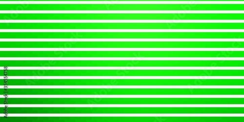 Light Green vector background with lines. Modern abstract illustration with colorful lines. Pattern for websites, landing pages.