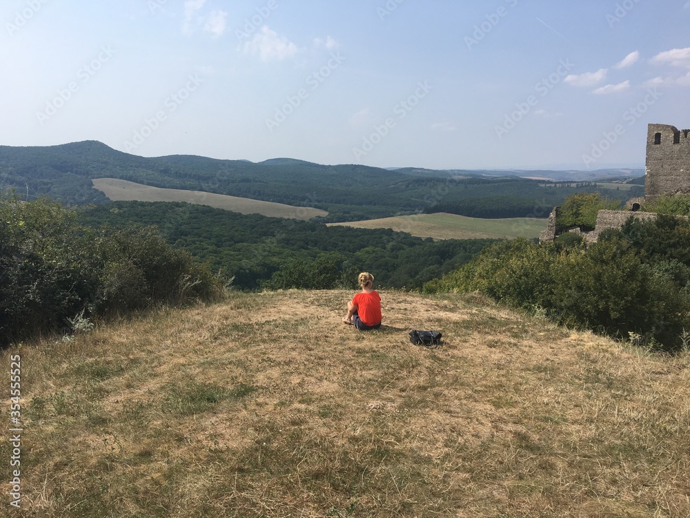 View from Holloko, Hungary