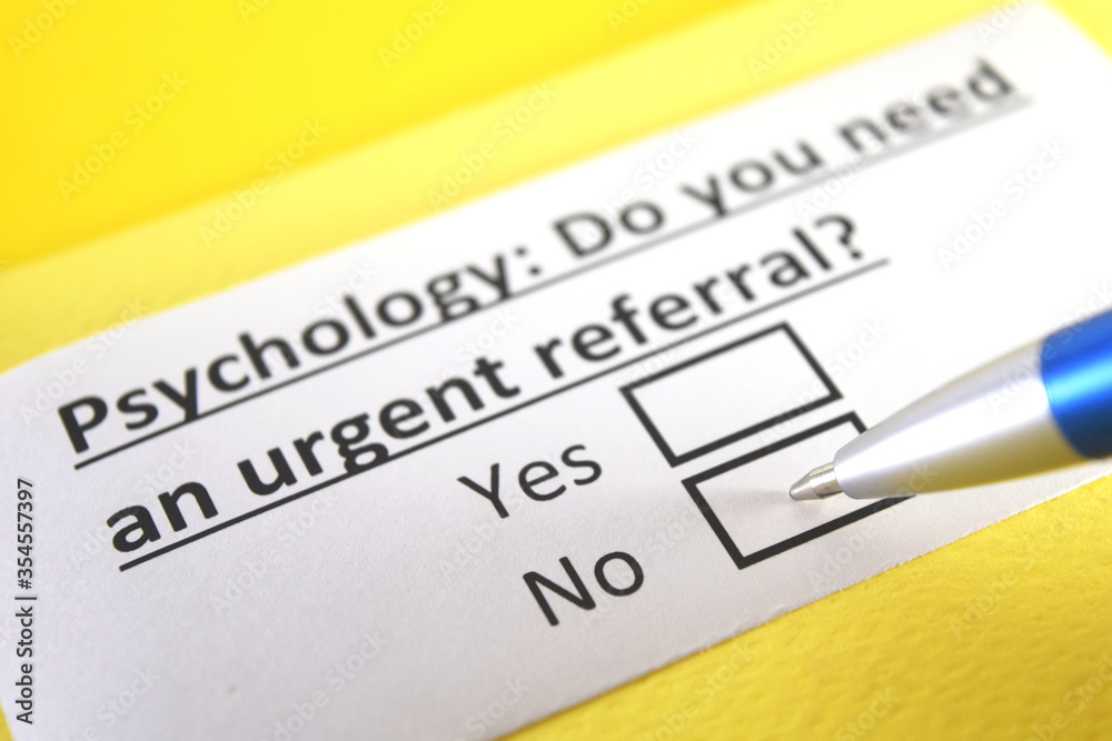 One person is answering question about psychology. One person is answering question about psychology.