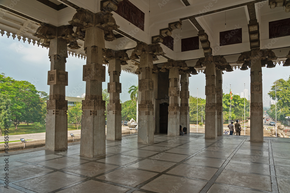 Colombo, Sri Lanka. Independence Memorial Hall is a national monument built for commemoration of the independence.